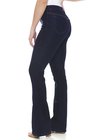 112907 Calça Jeans Feminina Flare ( lateral01 )