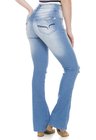 112721 Calça Jeans Flare Destroyed (Costas1)