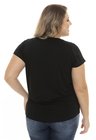 S4111919 Blusa Feminina Plus Size com Detalhe em Renda Preto (Costas)