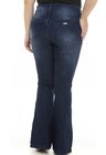 1119AR01 Calça Jeans Feminina Flare Plus Size  (Costas)