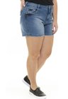 5119AR01 Shorts Jeans Feminina Plus Size  (Lateral)