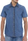 921900 Camisa Jeans Masculina (Frente)