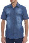 921803 Camisa Jeans Masculina (Frente)