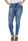 2119AR00 Calça Jeans Feminina Skinny Plus Size (Frente)