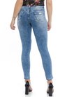 1212005  Calça Jeans Skinny Feminina Clara Rasgada New York (Costas)