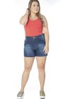 6120AR02 Shorts Jeans Feminino Plus Size London (Frente 2)