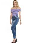 1212000 Calça Jeans Skinny Feminina Fancy (Lateral 3)