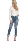 1212006 Calça Jeans Feminina Skinny Star com Barra Assimétrica (Frente 2)