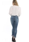 1212006 Calça Jeans Feminina Skinny Star com Barra Assimétrica (Costas 1)