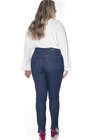 2130AR05 Calça Jeans Feminina Plus Size Barra Desfiada (Costas 1)