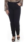2130AR06003 Calça Jeans Skinny Plus Size Preto (Frente1)