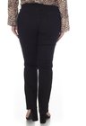 2130AR06003 Calça Jeans Skinny Plus Size Preto (Costas)