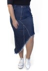 7130AR03 Saia Jeans Midi Plus Size Ponta (Frente1)