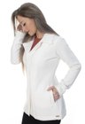 44512930198 Blazer de Moletom Feminino com Guipir Off White (Lateral)
