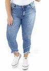 3121AR00 Calça Capri Jeans Desfiada (Frente 1)