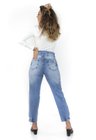 113104 Calça Jeans Mom Clochard Joana (Costas 1)