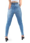 113103 Calça Jeans Clochard com Cós de Elástico Isa (Costas)
