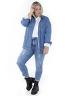7131AR03 Jaqueta Jeans Forrada Evelyn (Frente 5)