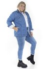 7131AR03 Jaqueta Jeans Forrada Evelyn (Lateral 1)