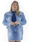 9131AR00 Jaqueta Jeans Cropped Plus Size Raquel (Frente 2)