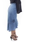 713111 Saia Jeans Midi Mullet Rúbia (Lateral 2)