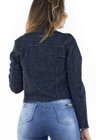 913107 Jaqueta Jeans Cropped Desfiada Maíra (Costas)