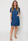 02 vestido jeans liocel curto com bolsos fernanda