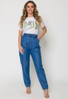 01 calca jeans com elastico antonella