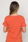 05 blusa de viscose terracota com elastico nas mangas anna