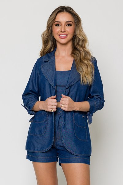 Cream Mariana Blazer Vest
