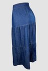 04 saia jeans longa com botoes anny