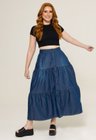 06 saia jeans longa com botoes anny