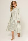 03 vestido chemise midi com linho listrado verde