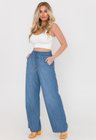 01 calca jeans pantalona cos elastico adele clara