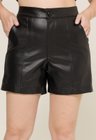 07 bermuda de couro sintetico pu anna